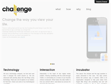 Tablet Screenshot of challengemediagroup.com
